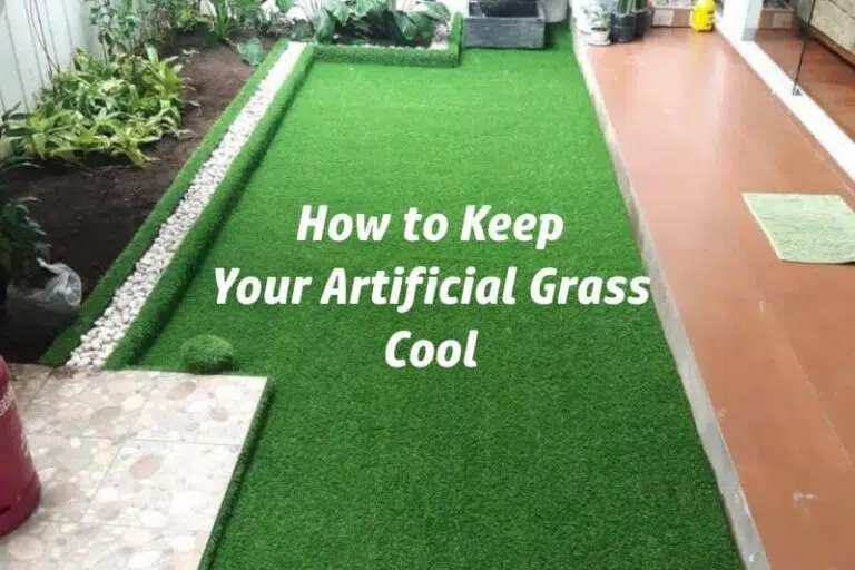 how to keep your artificial grass cool