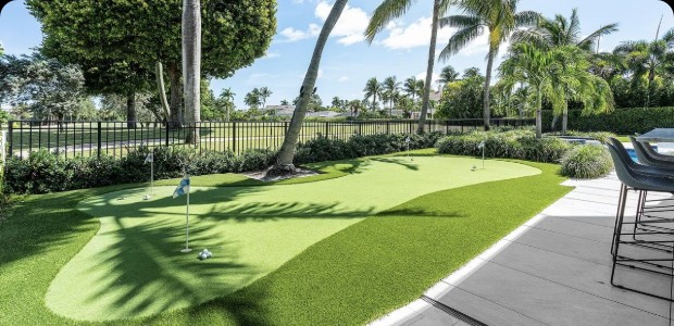 backyard putting greens sports zones