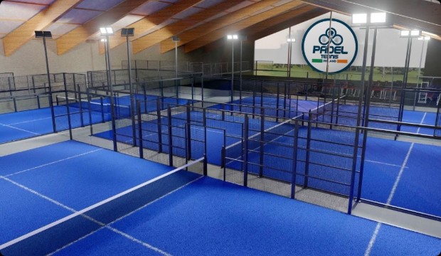padel courts baseball field