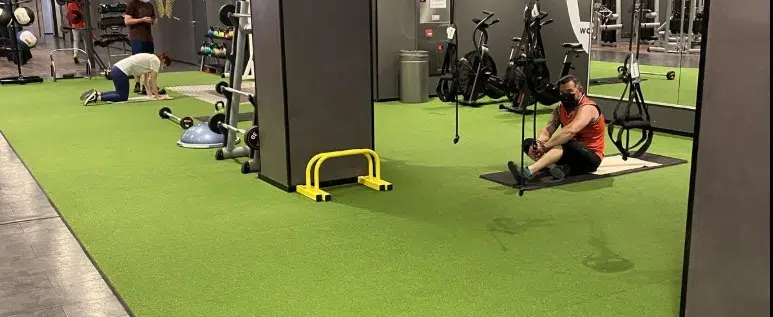standard gym turf
