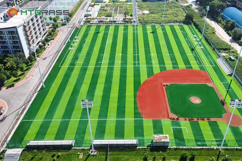 high school baseball field