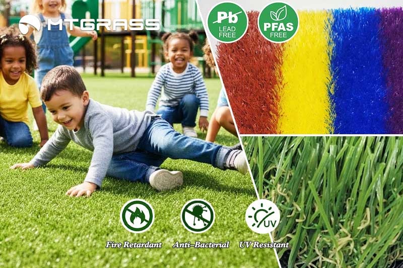 artificial grass for kids play area
