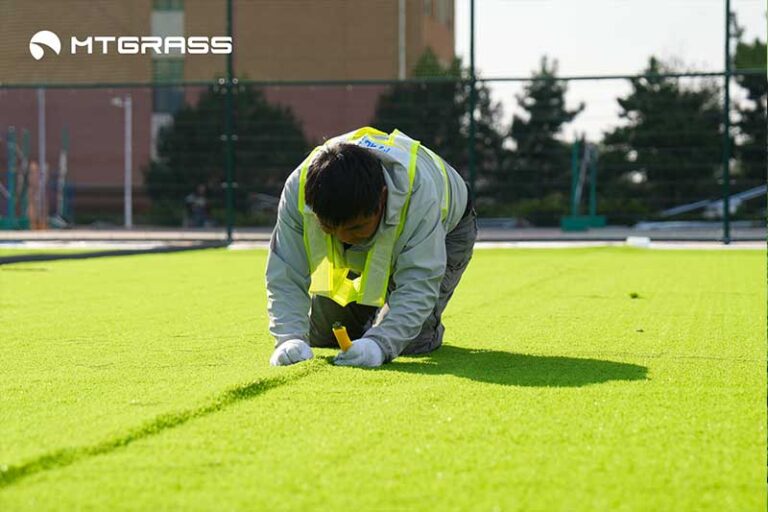 playground turf installation