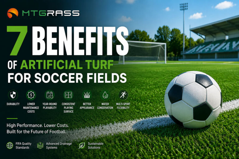 7 key benefits of synthetic turf for soccer fields