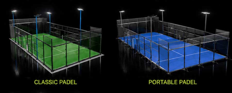 classic padel court