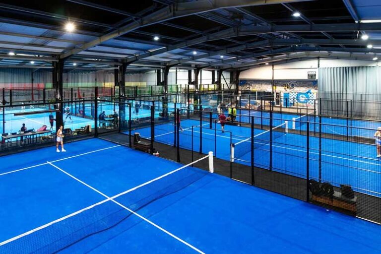 indoor padel court club