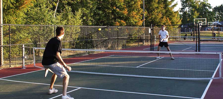 play pickleball