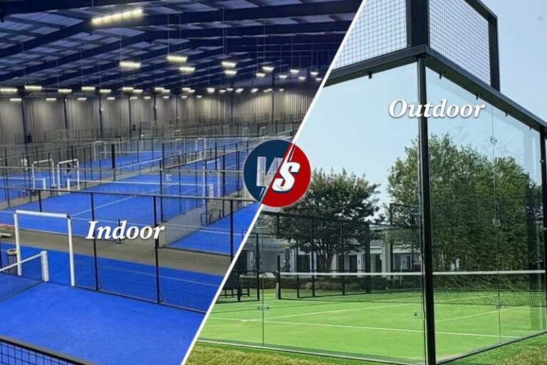 indoor vs outdoor padel courts
