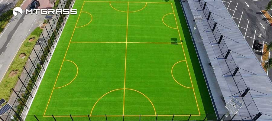 artificial football field in malaysian